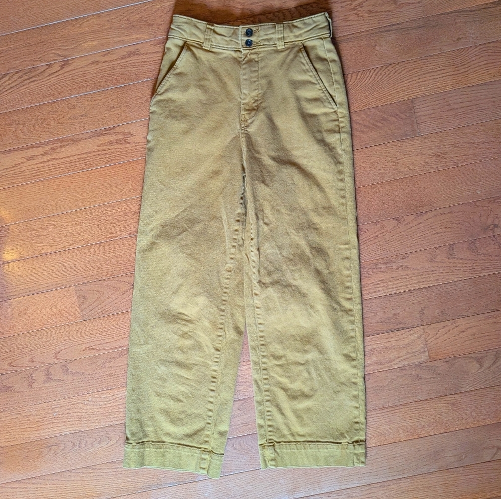 Everlane The Organic Wide-Leg Pant